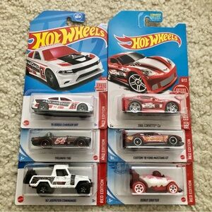 Hot Wheels Target Red Edition Exclusive Cars